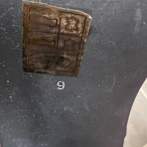 Jeffery Campbell women’s Platform Slide Sandal Sz 9 Concert black chunky - Picture 9 of 9